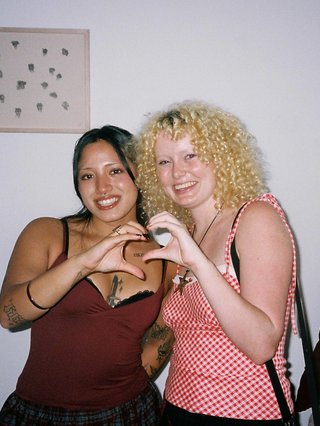 Zara Upfold and Kitty Ali, the creative behind Venus AU