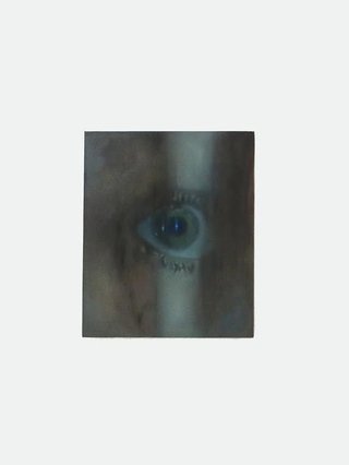 artworks from the with tomorrow show an eye with a strip of light over it and on the left is a person