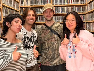 blue diner. and Ella Avni, when they were interviewed