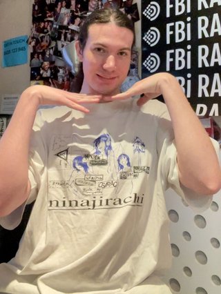 Jim posing prettily in the fbi radio studio