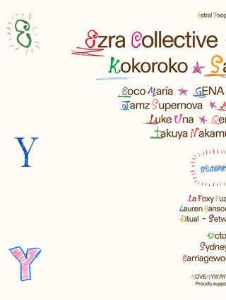 Poster lineup of move my way festival.