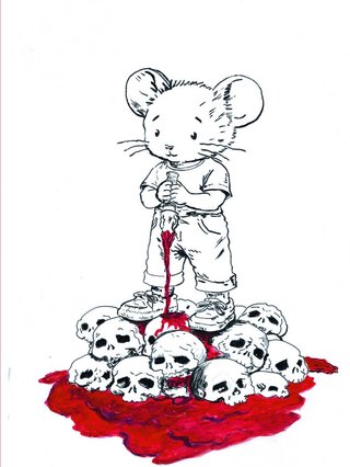 Cartoon from the cover of "Boatshoes" by Brian Ennals & Blockhead