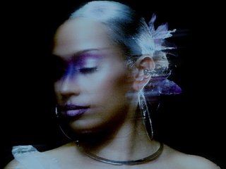 A closeup of CD, shot in slight long exposure