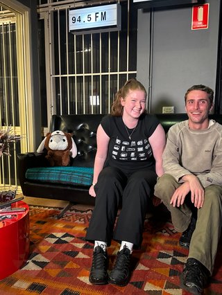 The Out of the Box show image with illustrated doodles and the FBi logo in the bottom third.