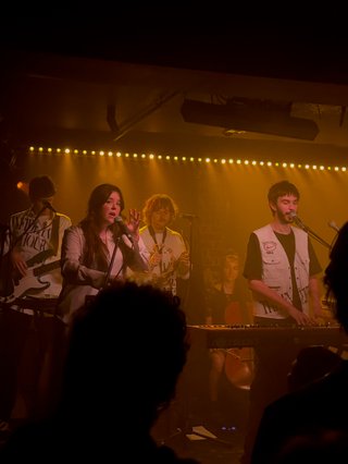 Jerome Blazé, Sarah Levins and band play at the Lansdowne Hotel