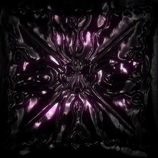 A amorphous, liquid - like pink and black pattern