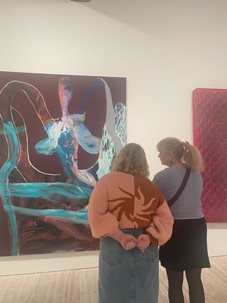 Zara's family at the Archibald!