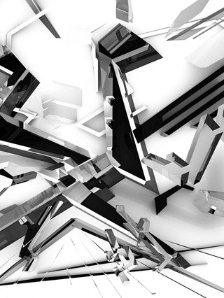 Cover to Slikback's album Attrition