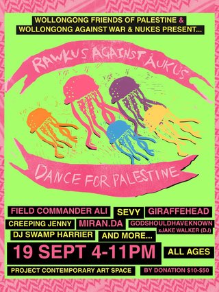 Rawkus for AUKUS poster