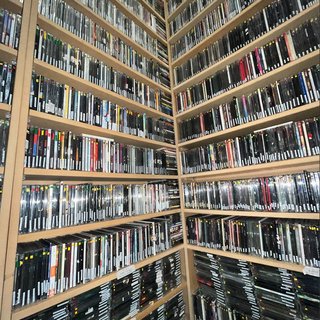 A corner shot of the fbi music library